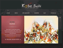 Tablet Screenshot of kobesushiloveland.com